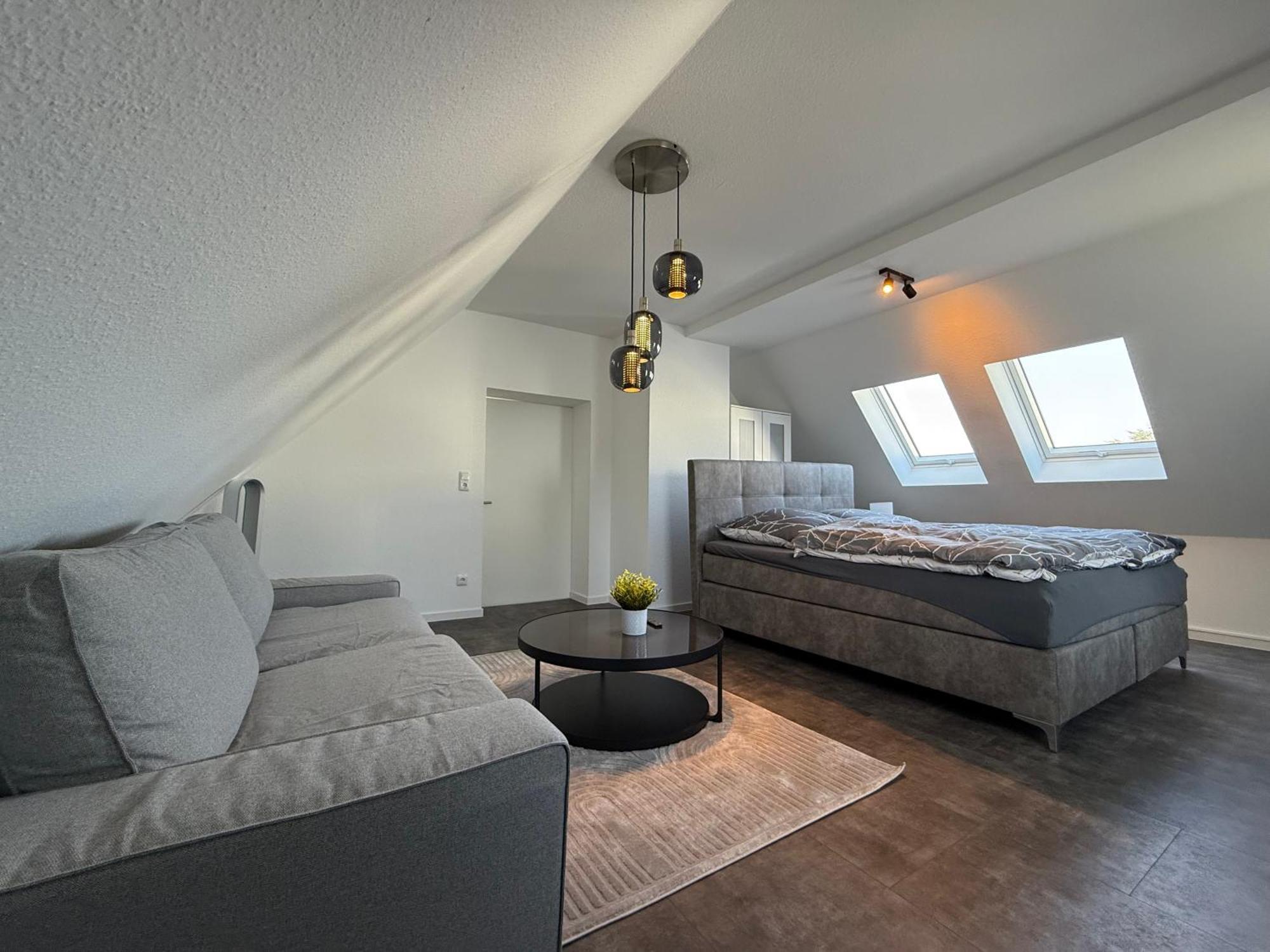 Fachwerkhaus mit 2 getrennten Schlafzimmern, Wohnzimmer und Küche Bückeburg Exterior foto