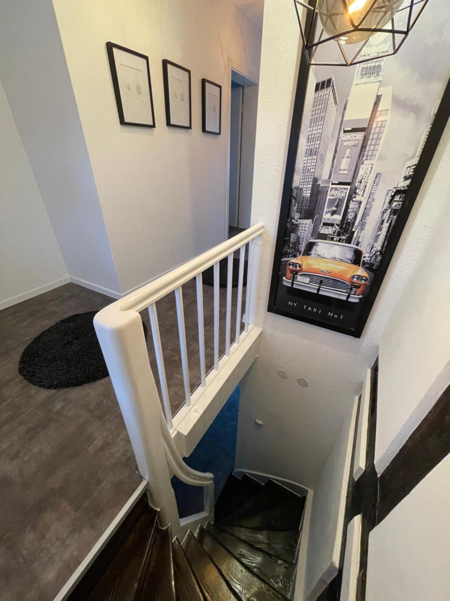 Fachwerkhaus mit 2 getrennten Schlafzimmern, Wohnzimmer und Küche Bückeburg Exterior foto